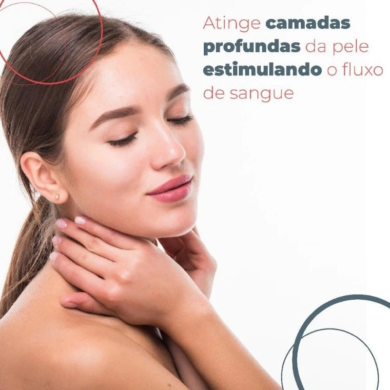 Pistola Massageadora Elétrico Profissional Muscular Recarregável Linha Premium   4.8