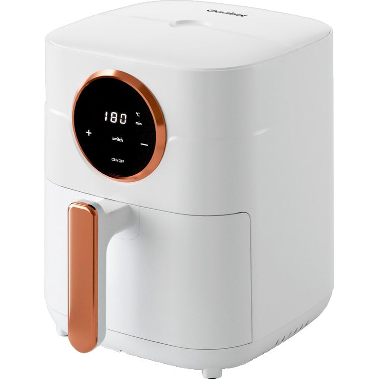 Fritadeira Elétrica sem Óleo 4L Air Fryer Gaabor Digital Touch 1400Watts Branco 127V